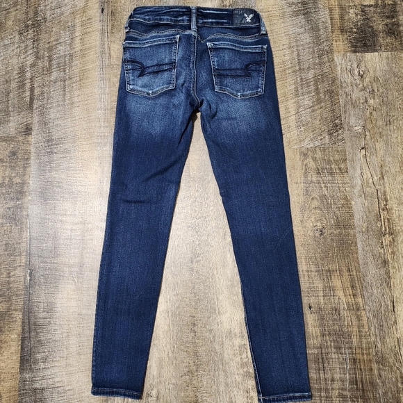 American Eagle Outfitters Dark Blue Jeans - Picture 3 of 3